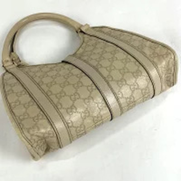 Gucci Handbags - Gucci Signature Leather Bag ssima Shoulder White ssima 2way Shima